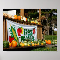 New England Country Farm Stand Fall