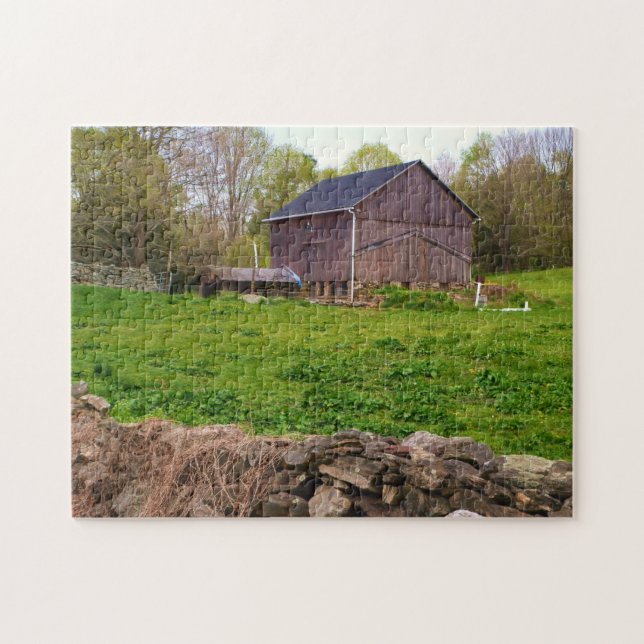 New England Farm Puzzle (Horizontal)