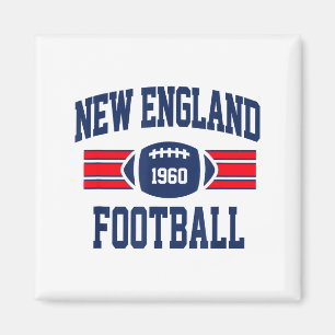 New England Football Athletic Vintage Srts Team Fa Magnet