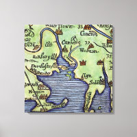 NEW ENGLAND MAP 1677