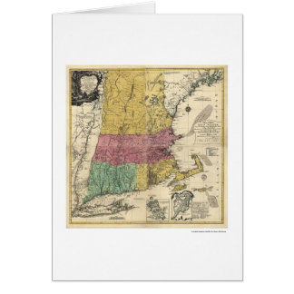 New England Map - 1777