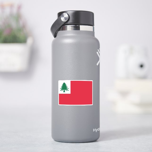 New England Pine Tree Flag (HydroFlask)