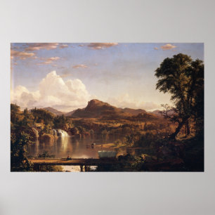 New England Scenery Frederic Edwin Church Poster