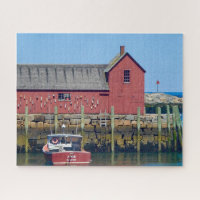 New England Seaside Boat House Photography Summer