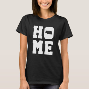 New England Silhouette State Map Home Pride T-Shirt