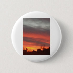 New England Sunset 6 Cm Round Badge