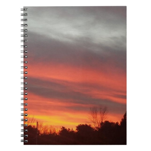 New England Sunset Notebook (Front)