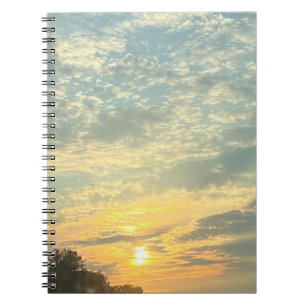New England Sunset Notebook