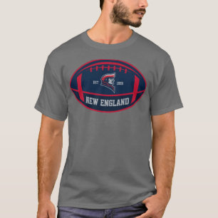 New England Team Colours Football T-Shirt