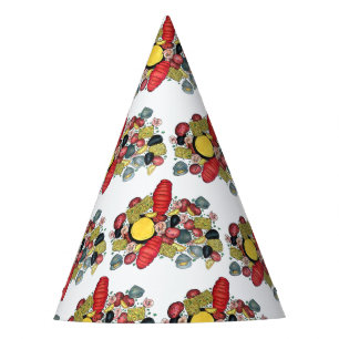 New England USA New England Clambake Dinner Party Hat