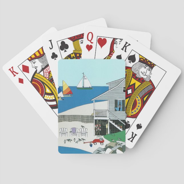 New England Yankee Playing Cards (Back)