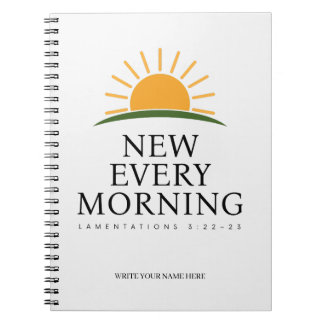 New Every Morning Christian Journal