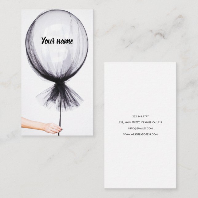 New fashion art creative business card (Front/Back)