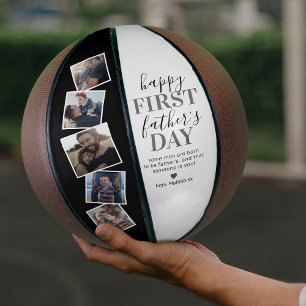 New Father Photo Collage Basketball