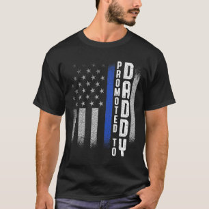 New First Time Dad Police Law Enforcement Daddy 1 T-Shirt