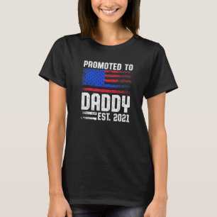 New First Time Dad Police Law Enforcement Daddy T-Shirt