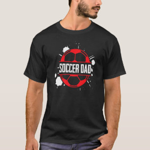 New First Time Dad To Be Ball Soccer Daddy 2 T-Shirt