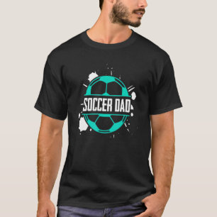 New First Time Dad To Be Ball Soccer Daddy 3 T-Shirt