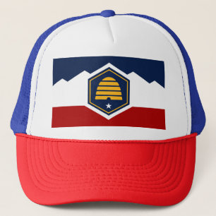 New flag of Utah State Trucker Hat