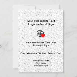 New Flat Invitation Customise your own