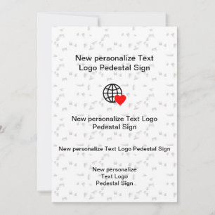 New Flat Invitation Customise your own