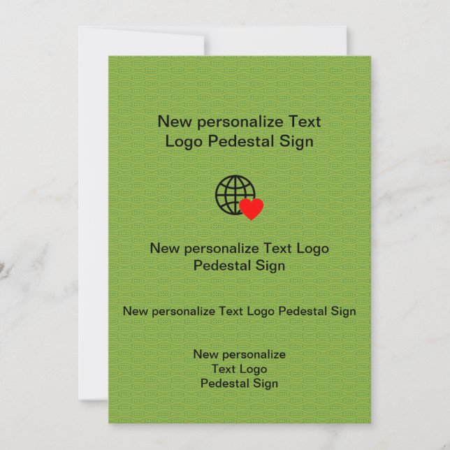 New Flat Invitation Customise your own (Front)