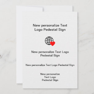 New Flat Invitation Customise your own