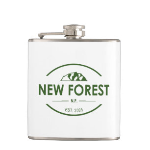 New Forest National Park Hip Flask