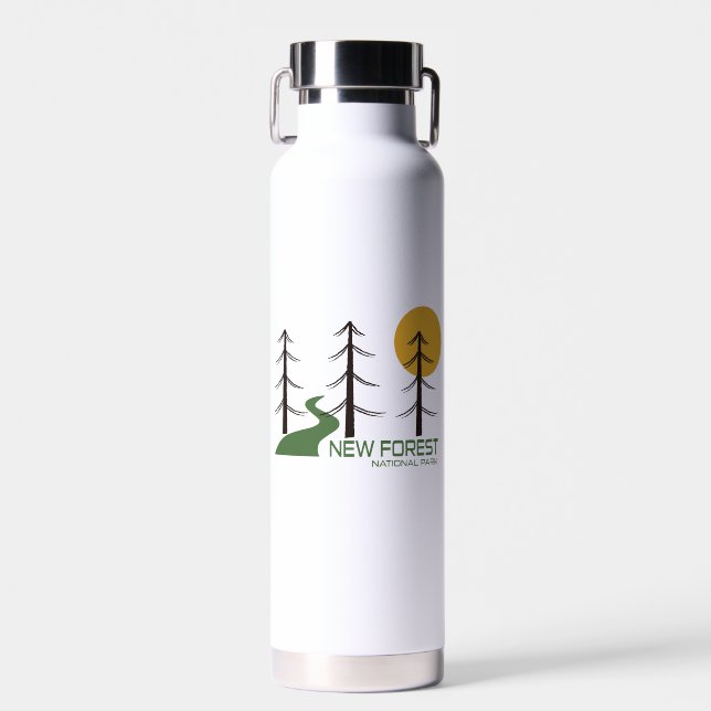 New Forest National Park Trail Water Bottle (Front)