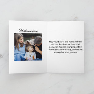 New Foster Parents Photo Card   A New Chapter