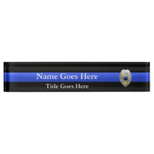 New Fully Customisable Badge  Nameplate
