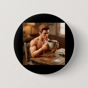 New Funny Distressed Doll Male Meme 6 Cm Round Badge