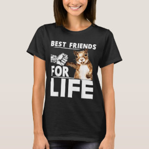 New Funny Squirrel Friend For Life - Men,women  T-Shirt