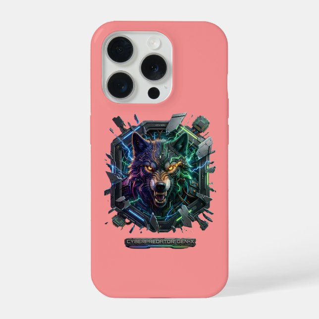 New Futuristic Robotic Predator  iPhone Case (Back)