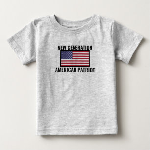 New Generation Patriotic Baby Shirt