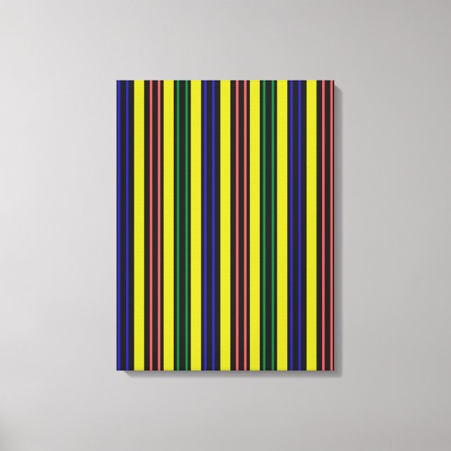 New geometric colourful,rectangle design,colourful canvas print (Front)