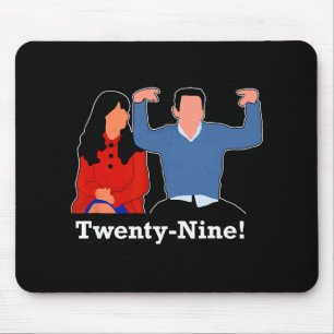 New Girl 29 I'm Feelin' Twenty Nine Happy Birthday Mouse Pad