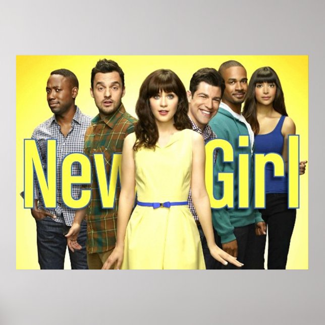 new girl  poster (Front)