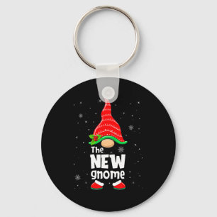 New Gnome Matching Family Group Christmas Party Pa Key Ring