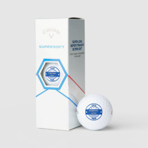 NEW! Golf Balls - Callaway Supersoft - 3 pack