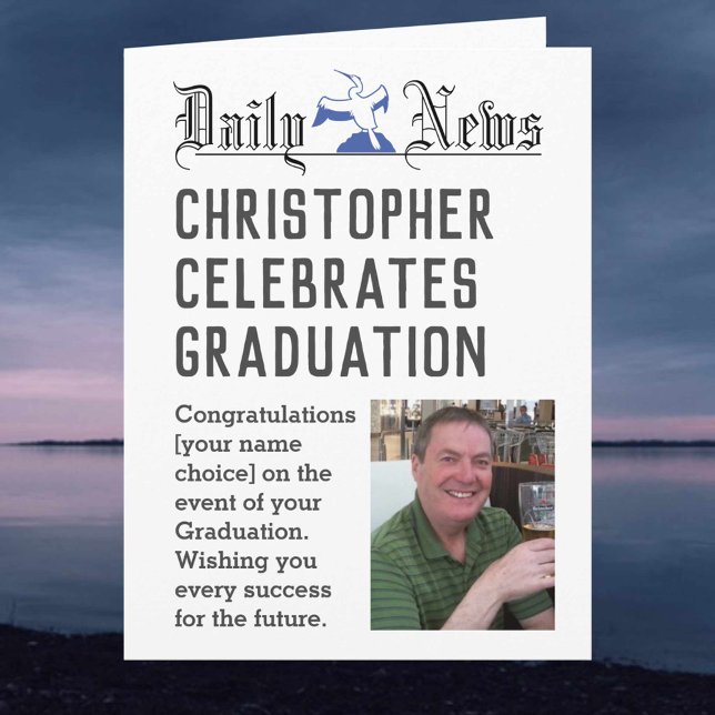 New Graduate - Graduation Card to Personalize (Creator Uploaded)