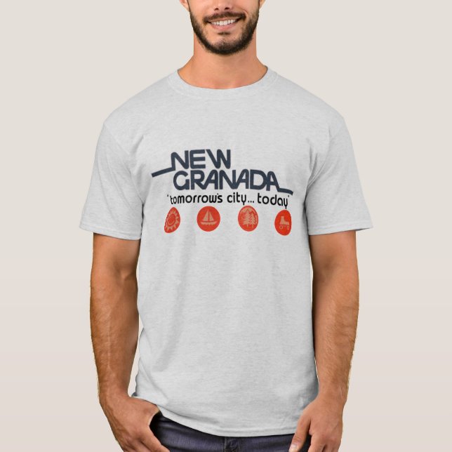 New Granada Tomorrows City Today T-Shirt (Front)