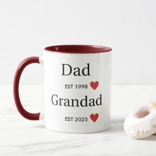 New Grandad Building Our Family Legacy Mug