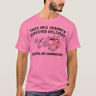 New Granddaughter - New Grandpa T-Shirt