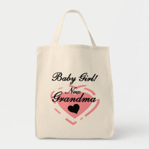 New Grandma Baby Girl Tshirts and Gifts Tote Bag
