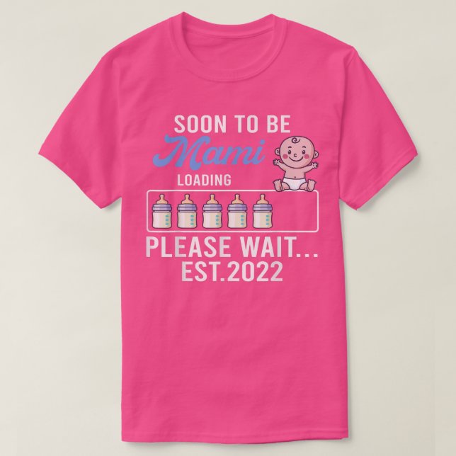 New Grandma  Fun Pregnancy Announcement Soon To Be T-Shirt (Design Front)