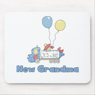 New Grandma of Boy Truck Tshirts and Gifts Mouse Pad