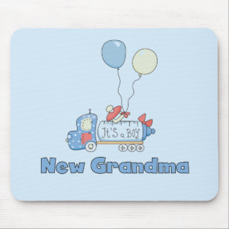 New Grandma of Boy Truck Tshirts and Gifts Mouse Pad