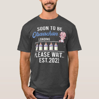 New Grandma  Pregnancy Announcement Soon To Be Oba T-Shirt