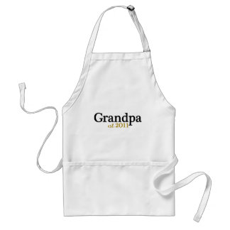 New Grandpa est 2011 Standard Apron